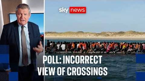 Nearly half of Brits are wrong about small boat crossing numbers, poll shows