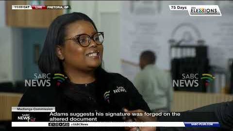 Madlanga Commission | Adams disputes affidavit put to him - Canny Maphanga weighs in