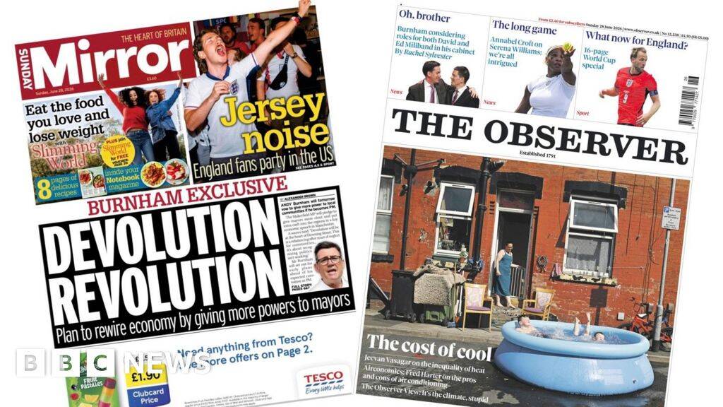'Devolution revolution' and 'the cost of cool'