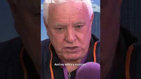 Dave Spikey’s harp