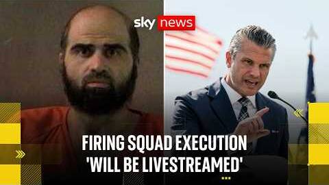 Execution of Fort Hood shooter will be livestreamed, Pentagon says