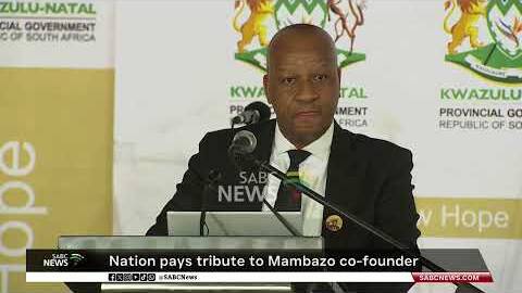 Albert Mazibuko | KZN Premier pays tribute to Ladysmith Black Mambazo member