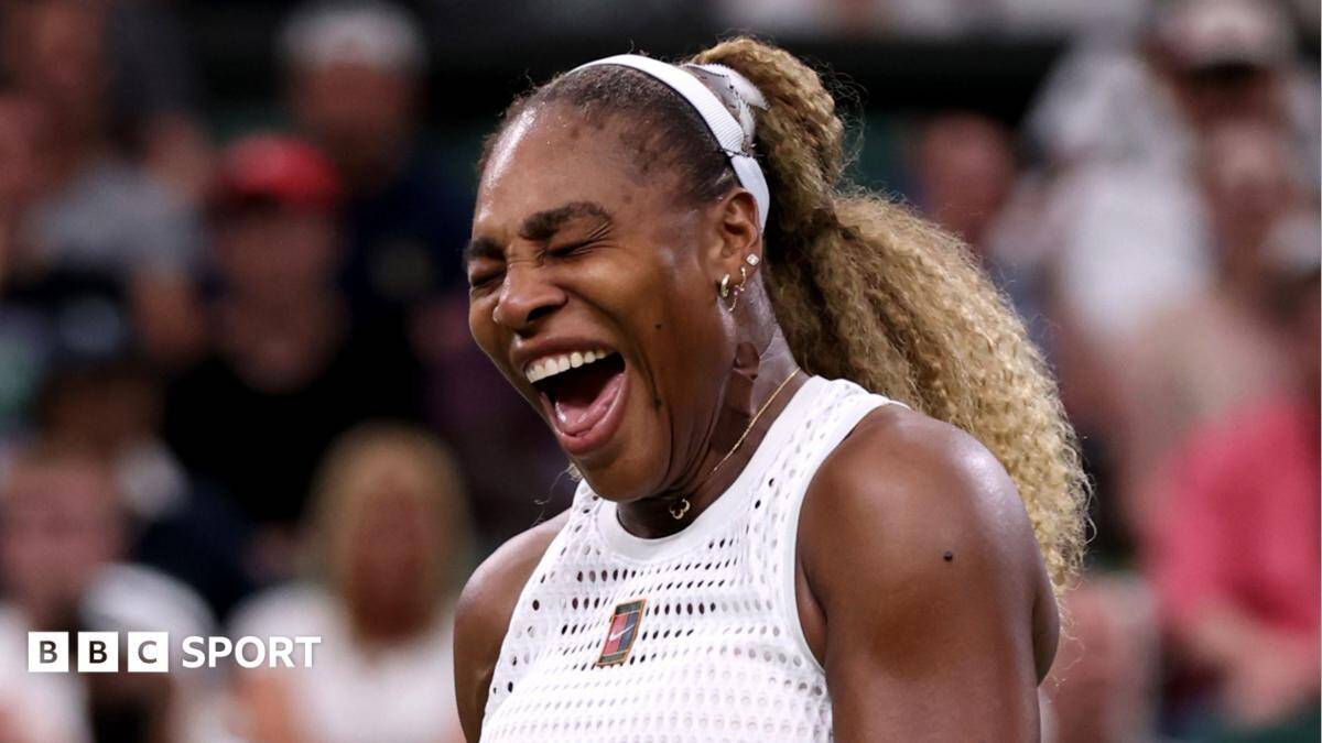 Williams falls just short on Wimbledon singles return