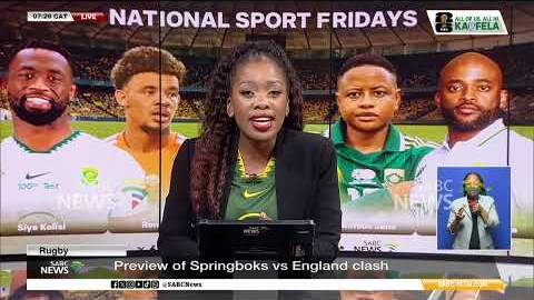 Boks host England at Ellis Park on Saturday - Khanyiso Tshwaku on expecations