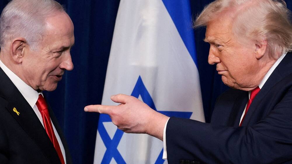 Trump shows irritation with Netanyahu before White House talks