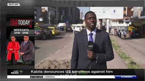 Joseph Kabila denounces US sanctions against him