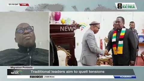 Migration Protests | Spotlight on Kings' visit to President Mnangagwa