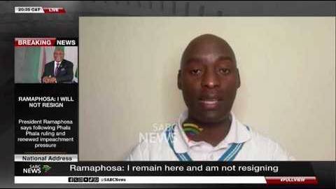 ATM's Vuyo Zungula on President Ramaphosa's Address