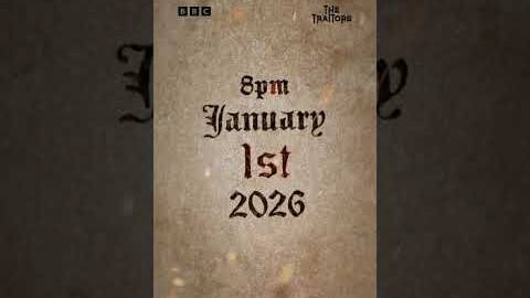The Traitors Series 4 arrives New Year's Day 2026 😈 - BBC