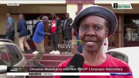 Chuene Malebana elected SACP Limpopo Secretary