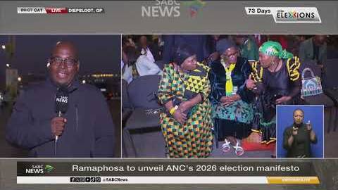 LGE 2026 | ANC President Cyril Ramaphosa to unveil the party's 2026 election manifesto