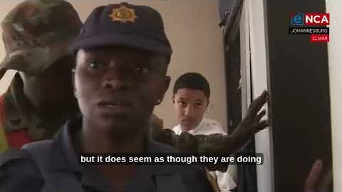 SANDF raids Westbury apartment block