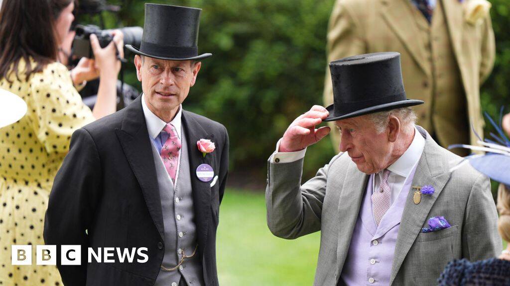 King attends Ladies Day at Royal Ascot