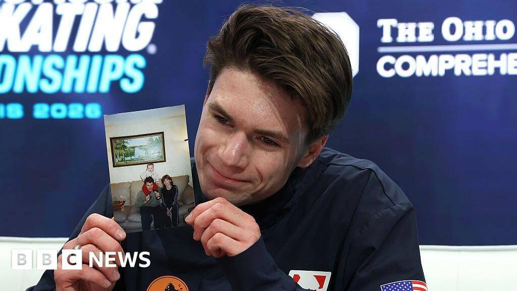 US figure skater whose parents were killed in DC plane crash heads to Olympics