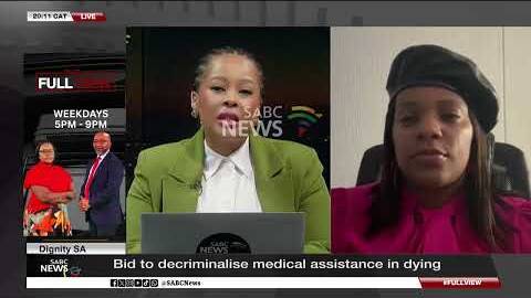 Dignity South Africa pushes for right to die