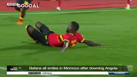 AFCON 2025 - Bafana win hard-fought game against Angola