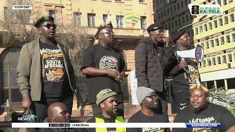 Vatsonga Machangani march to SAHRC over claims of intimidation