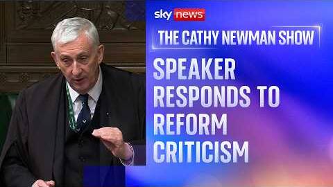 MPs 'equal in security' insists Speaker after Reform criticism since Widdecombe death