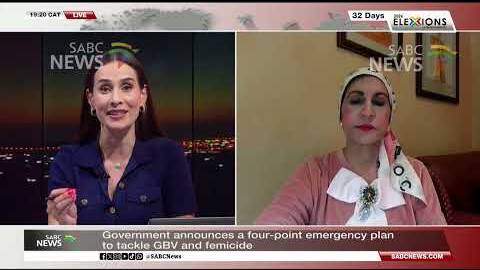 Dr Shaheda Omar on government&rsquo;s GBVF emergency plan