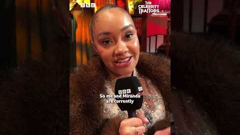 Leigh-Anne at The Celebrity Traitors Final 🎉🤩 - BBC