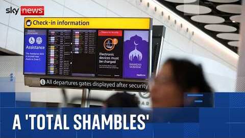 'People had panic attacks': First chartered flight for Britons in Middle East fails to take off