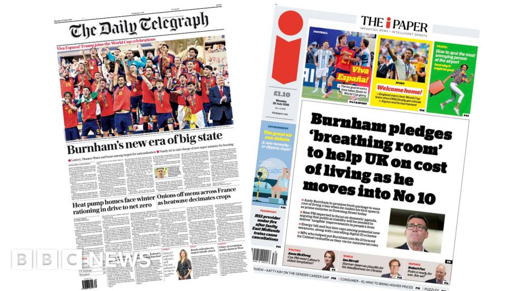 'Burnham's new era' and 'Viva Espa&ntilde;a!'