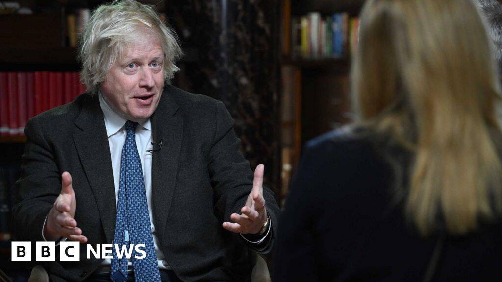 UK should send troops to Ukraine now, former PM Johnson tells BBC