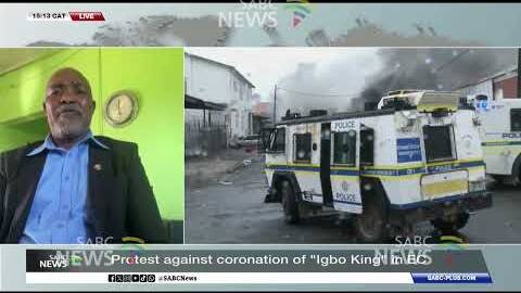 13 injured in E Cape protests against "Igbo King" coronation: Nkosi Mwelo Nonkonyana