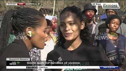 Sharpeville Massacre | Silent walk for families of victims