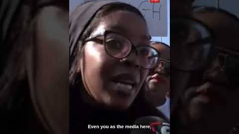 Anti-migrant protest under way in Bellville