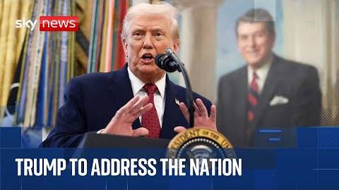 Trump delivers address to the nation from the White House