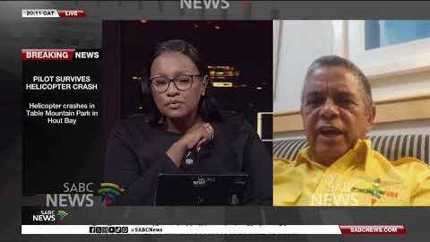 Pilot survives helicopter crash  in Table Mountain Park: Trevor Abrahams