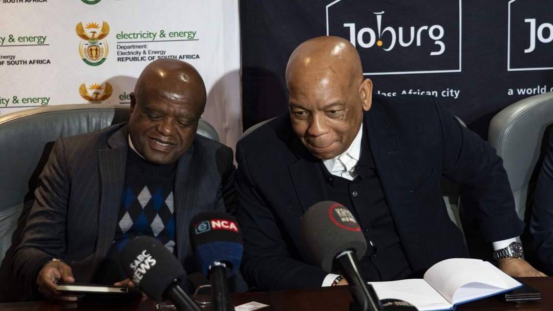 Electricity minister steps in with new payment framework for Joburg power debt