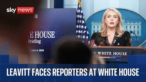 White House holds first news briefing after Venezuela attack and Greenland threats