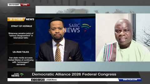 DA Federal Congress | Where is the DA heading? Dr Levy Ndou weighs in