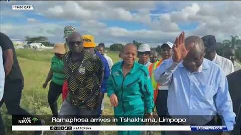 Limpopo Floods | Ramaphosa arrives in Tshakhuma