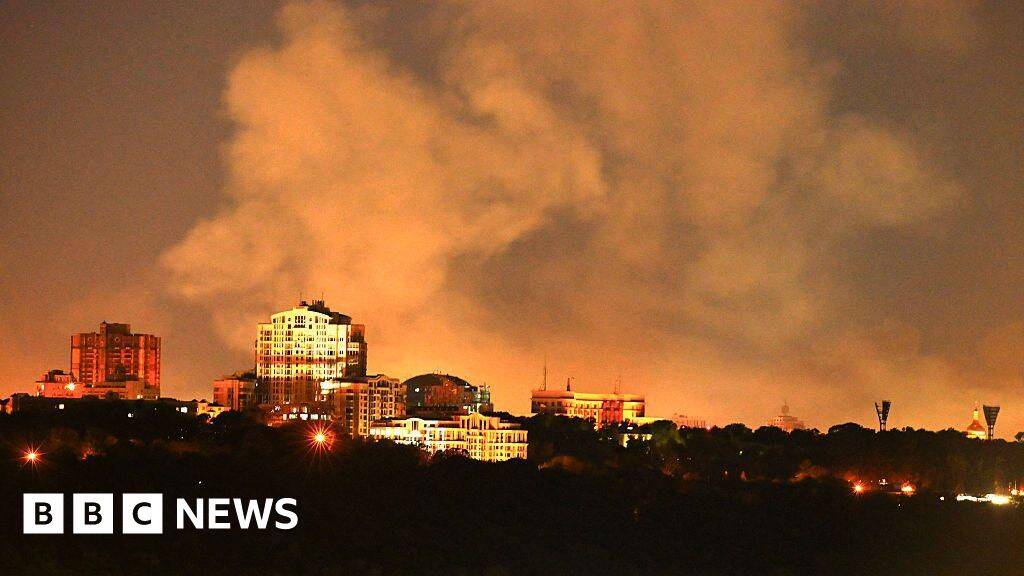 Russia unleashes 'massive attack' on Kyiv, killing at least five