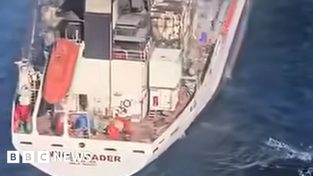 Eight crew missing in tanker fire off Romania's coast