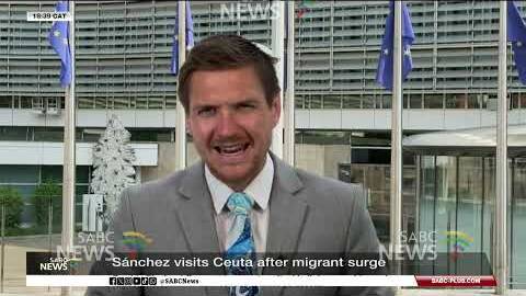 S&aacute;nchez visits Ceuta after migrant surge