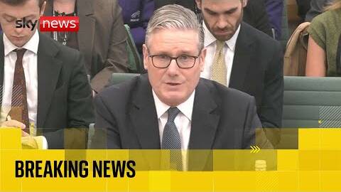 Prime Minister Keir Starmer appears before the House of Commons Liaison Committee