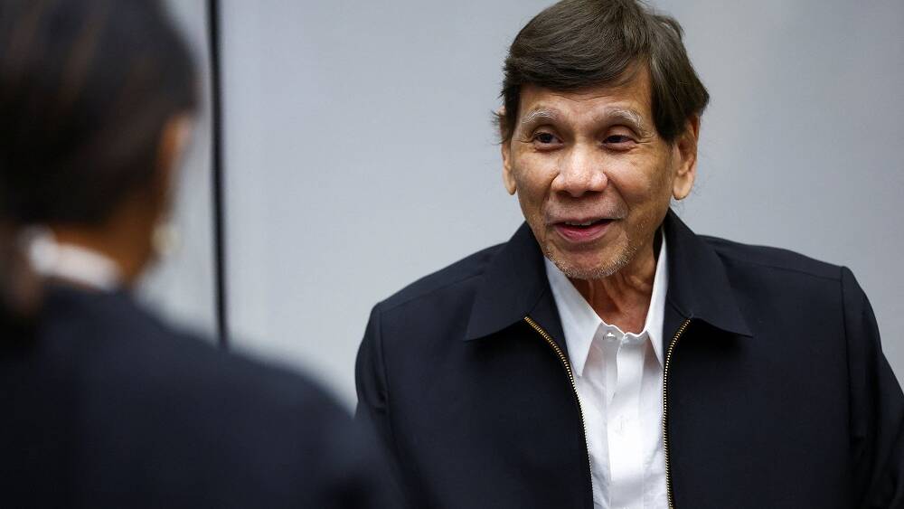 Former Philippines leader appears before ICC judges for first time