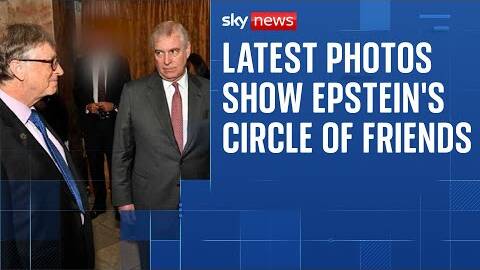 Epstein's powerful friends pictured in more newly-released images from estate