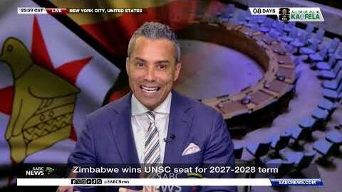 Zimbabwe wins United Nations Security Council seat for 2027-2028 term