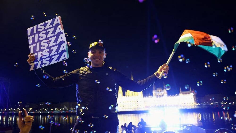Budapest turns into party zone after historic election ends Orban era