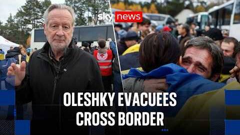 Hundreds escape Russian-occupied city after months without food and water