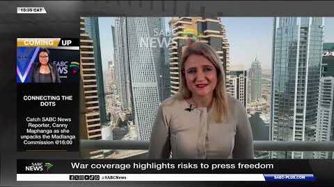 War coverage highlights risks to press freedom