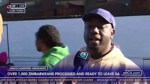 Another repatriation bus departs for Zimbabwe