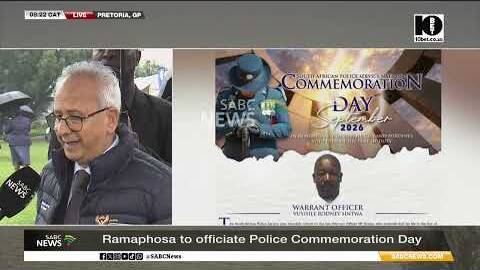 SAPS Commemoration Day | Cachalia says occasion is always one of overwhelming sadness