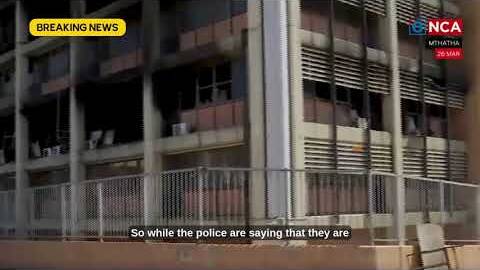 Botha Sigcau blaze: Police investigate a case of arson