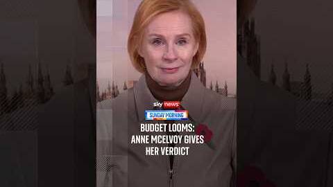 Budget looms: Anne McElvoy gives her verdict | Sunday Morning With...